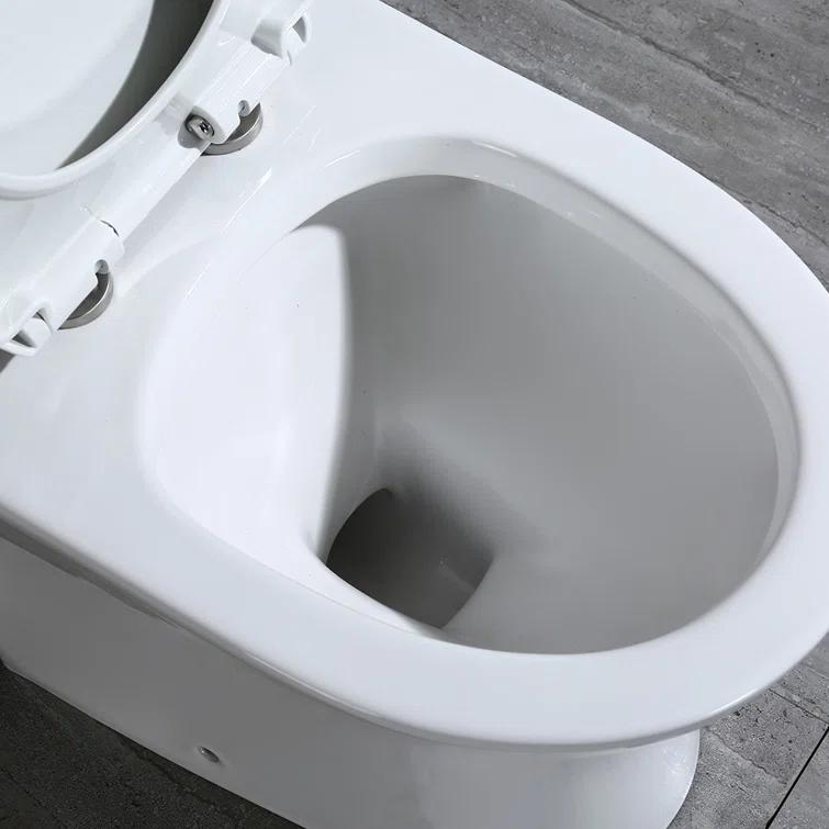 1.28 GPF Space Saving Round Compact One-Piece Toilet (Seat Included)