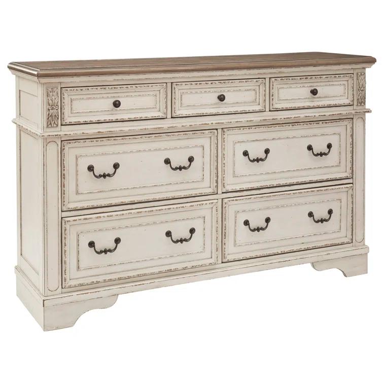 Eridani 7 Drawer Double Dresser