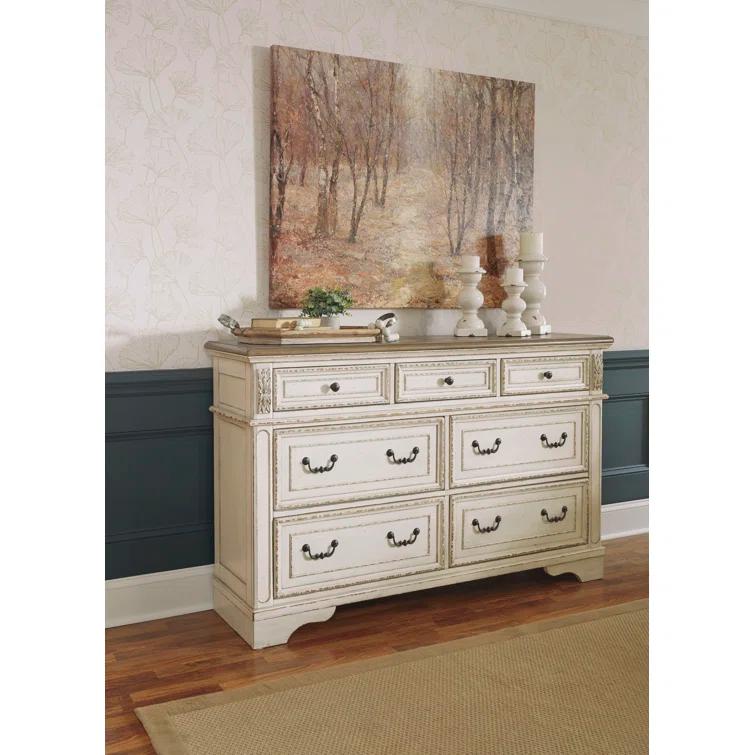Eridani 7 Drawer Double Dresser