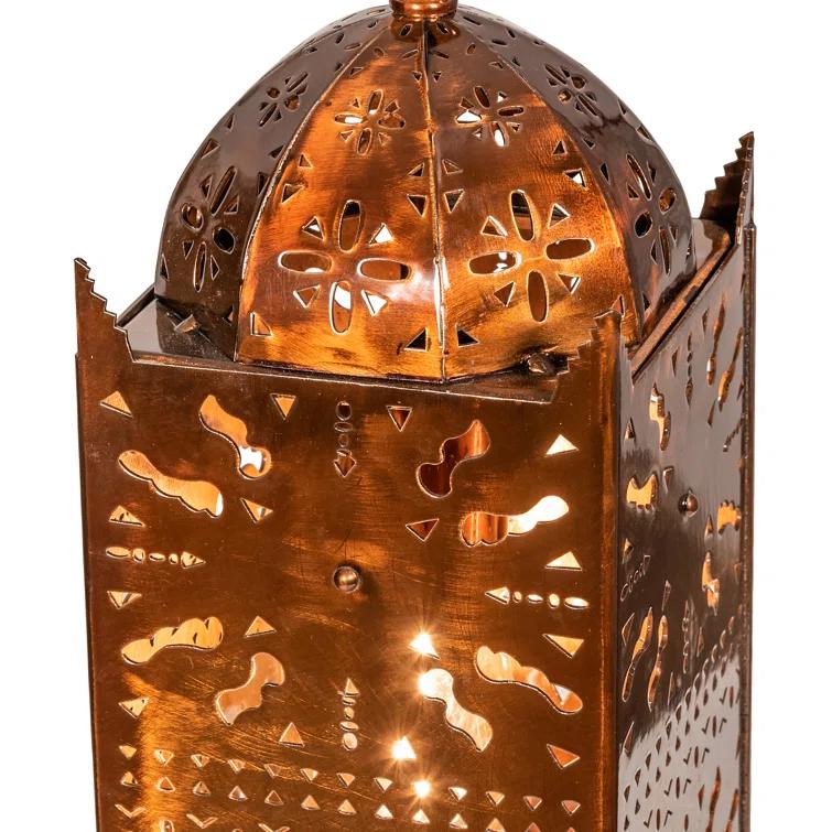 2 - Light Copper Lantern Pendant