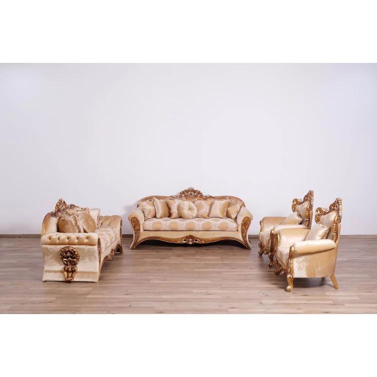 European Furniture Emperador Upholstered Armchair