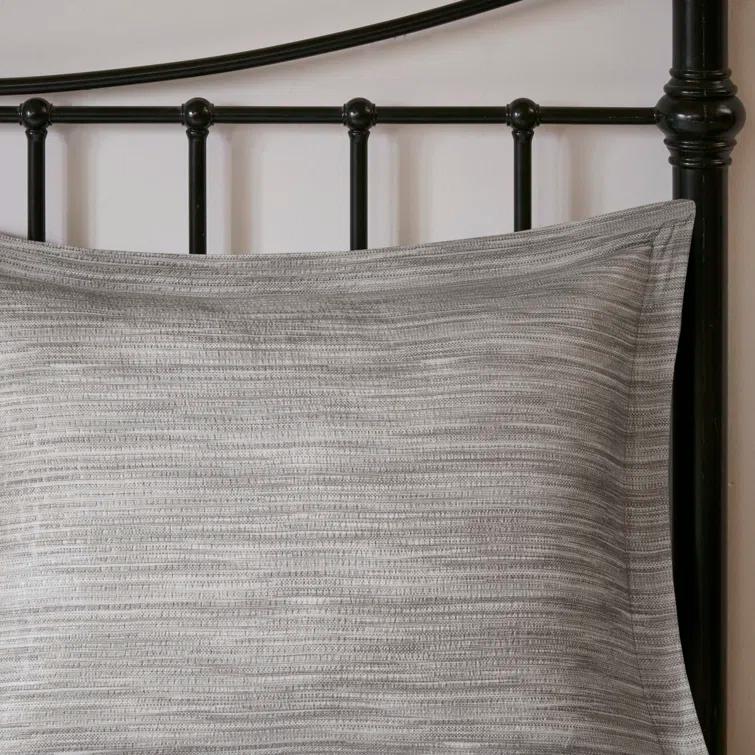 Madison Park Walter 7 Piece Printed Weave Seersucker Comforter Set