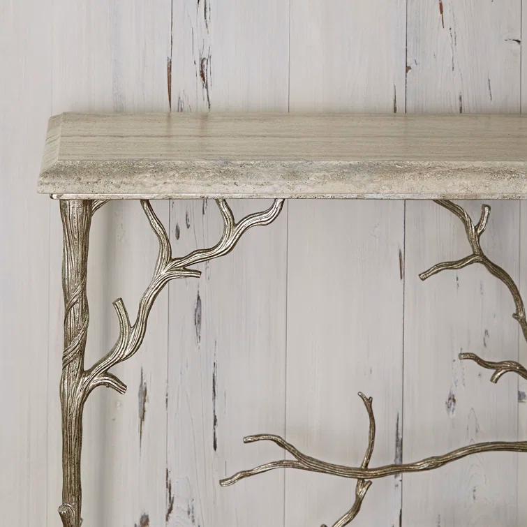 Ambella Branch 60'' Stone Top Console Table