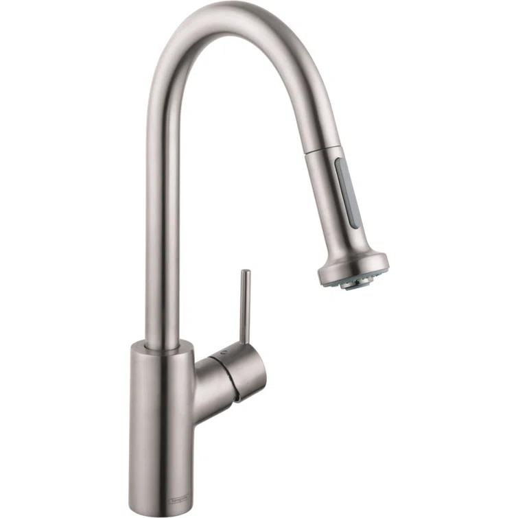 Talis S² Pull Down Single Handle Kitchen Faucet with Handle and Supply Lines