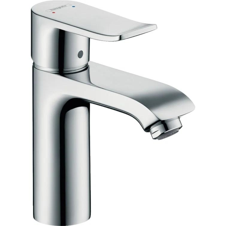 Metris Single Hole Bathroom Faucet with Drain Assembly