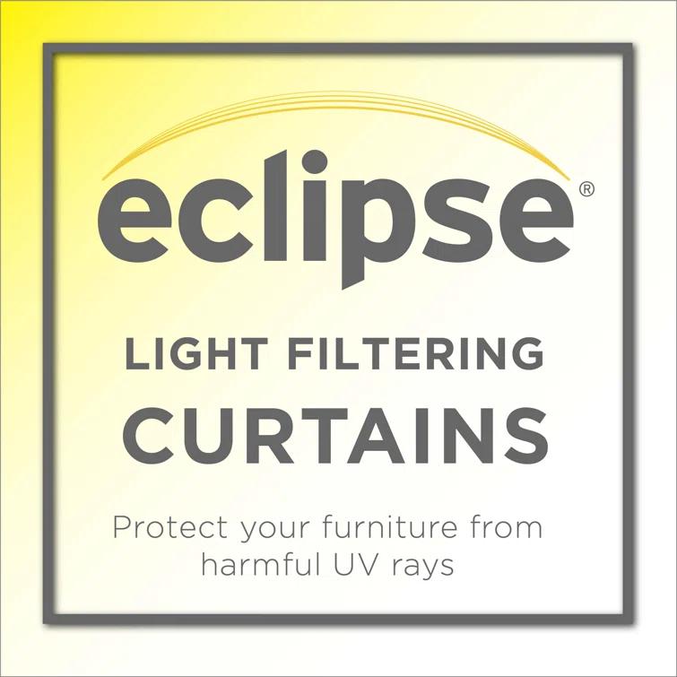 Canova Polyester Blend Light Filtering Curtain Panel