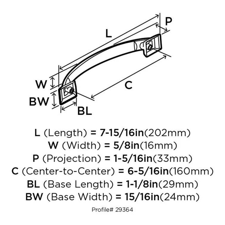 Candler Center to Center Arch Pull
