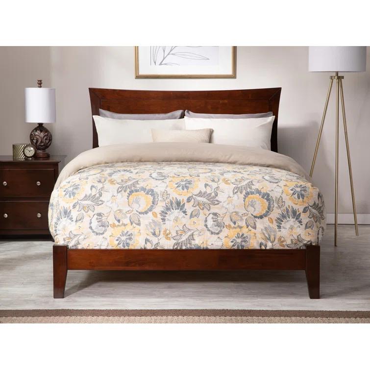 Metro Low Profile Solid Wood Platform Bed