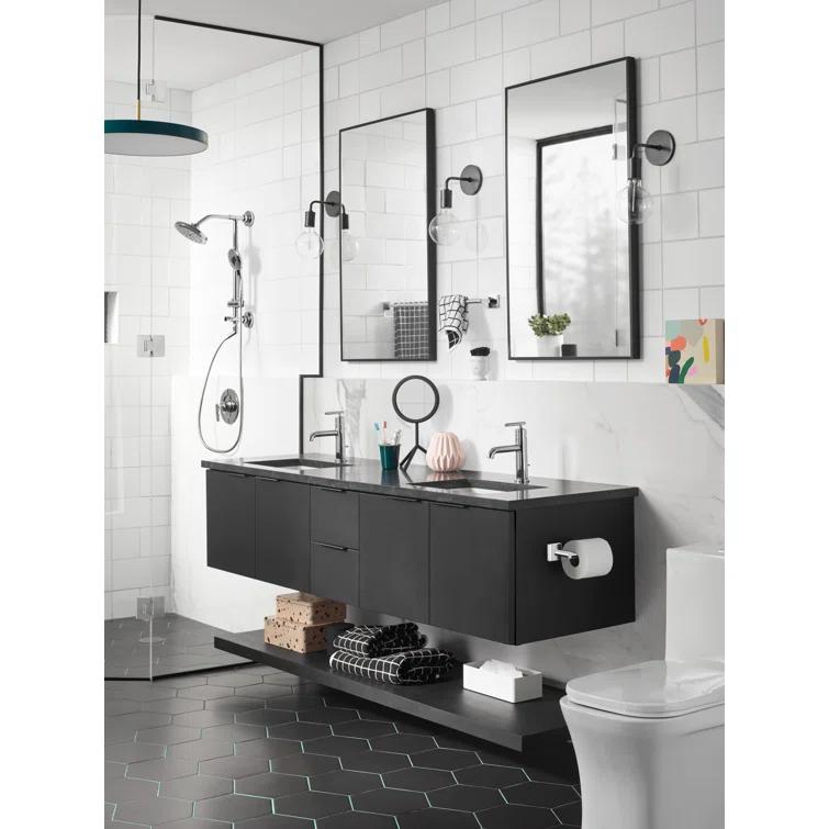Gibson Single Hole Bathroom Faucet with Drain Assembly