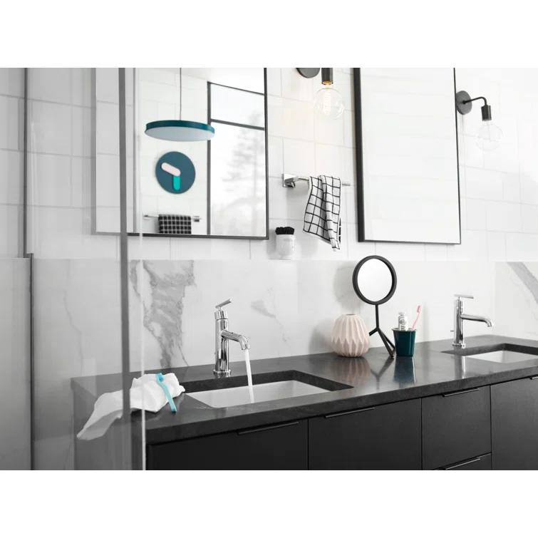 Gibson Single Hole Bathroom Faucet with Drain Assembly