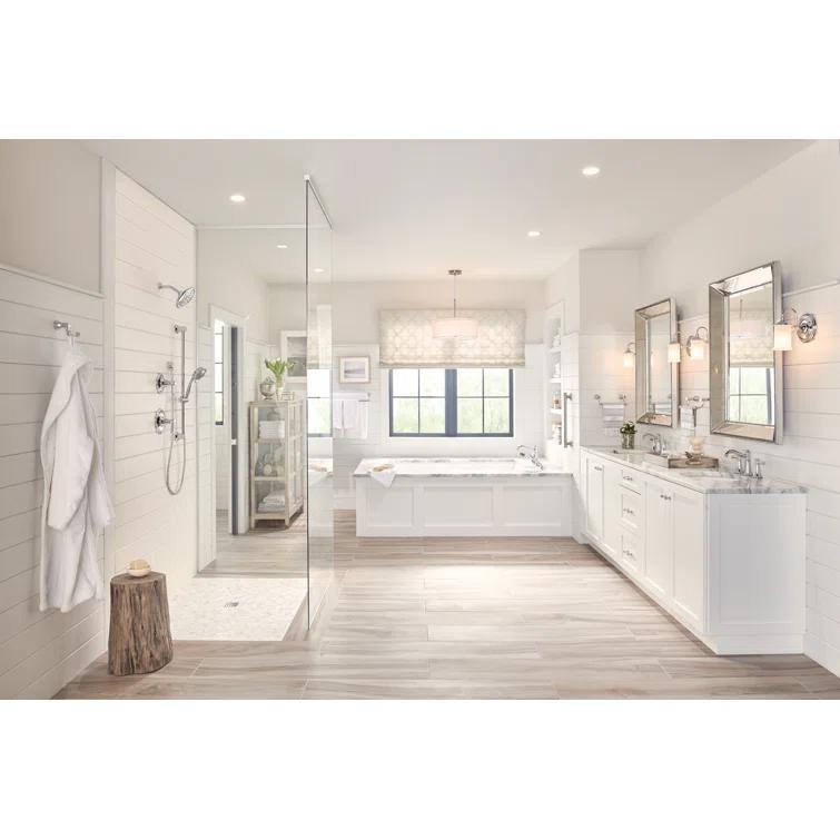 Moen Belfield Two Handle 8 in. Widespread Bathroom Faucet Trim Kit, Valve Required