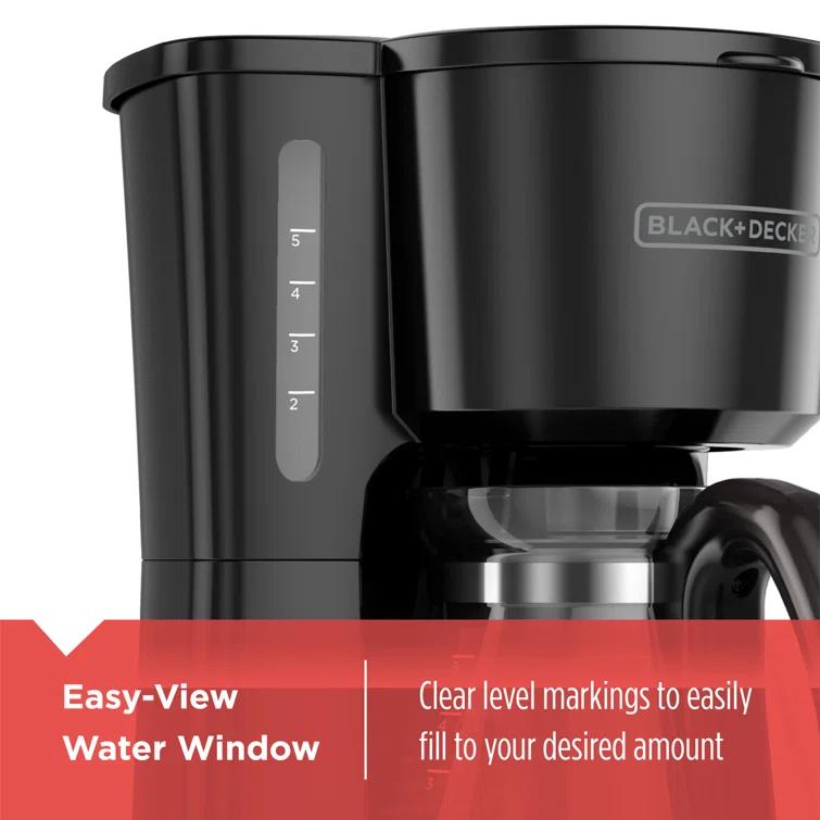 BLACK+DECKER 5-Cup Switch Coffee Maker