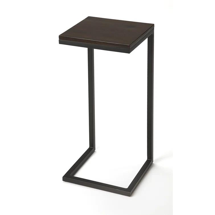 Butler Specialty Kilmer Wood Metal Finsih Accent Table In Brown