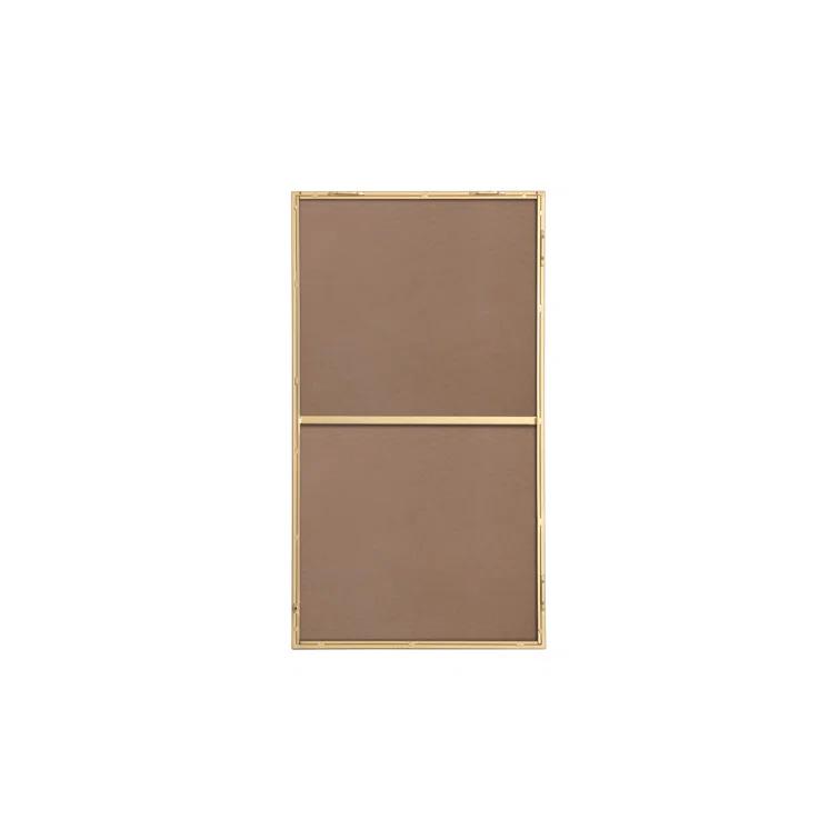 Sabine Metal Rectangle Wall Mirror