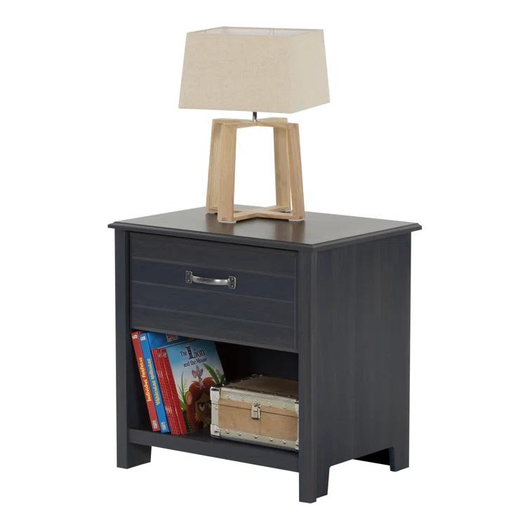 Cubby 1 Drawer Nightstand