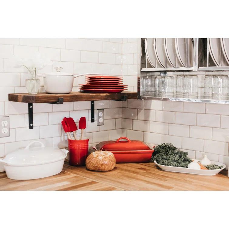 Le Creuset ® 5-Piece White Kitchen Utensils with Holder Set