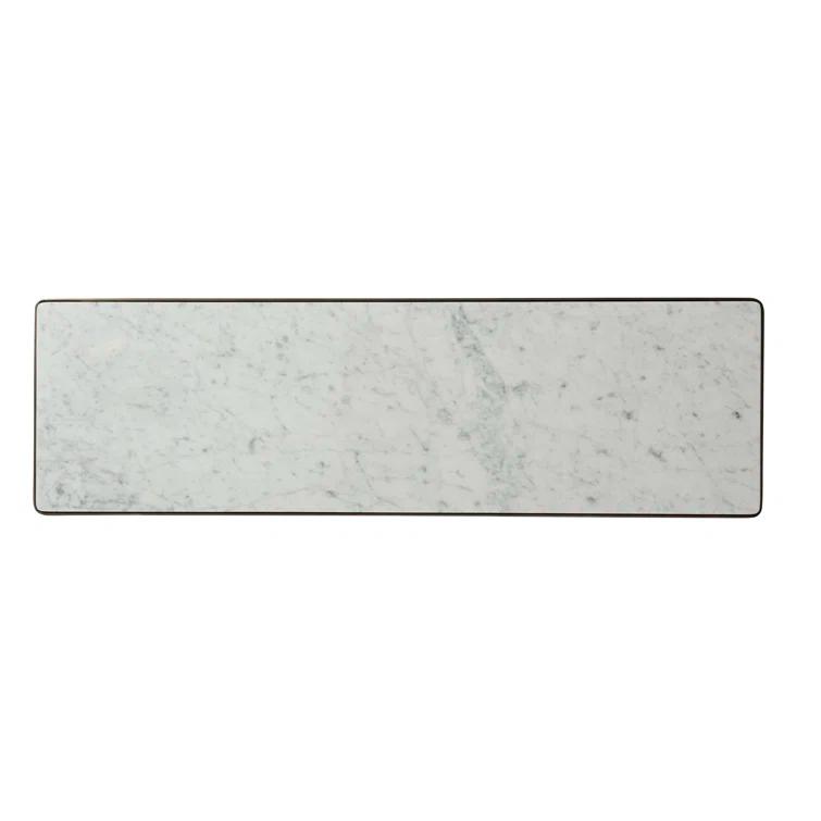 Theodore Alexander Cordell 54'' Marble Top Console Table