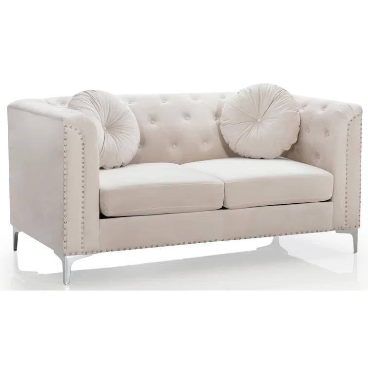 Soho 62'' Velvet Loveseat