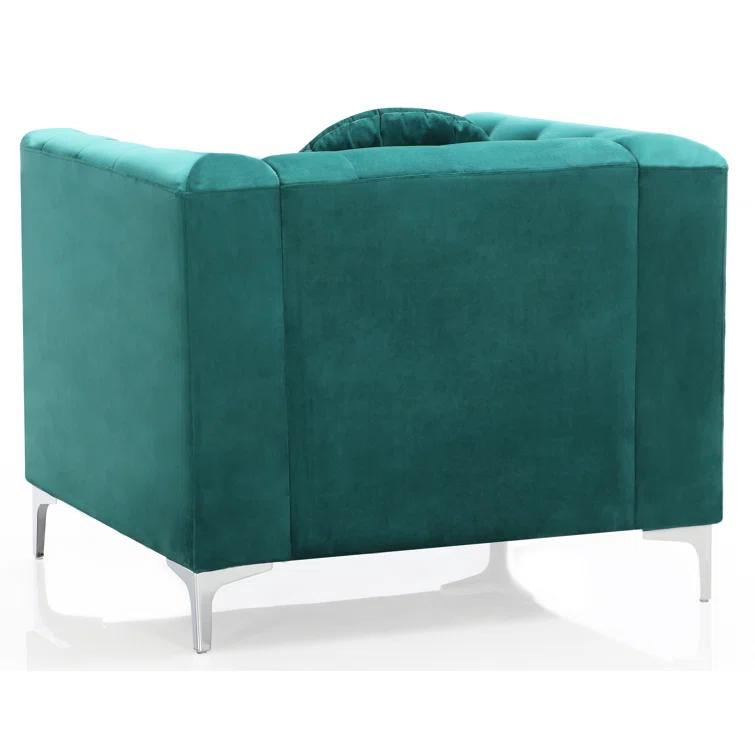 Soho Velvet Chesterfield Chair