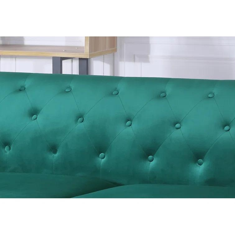 Soho Velvet Chesterfield Chair