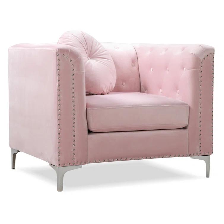 Soho Velvet Chesterfield Chair