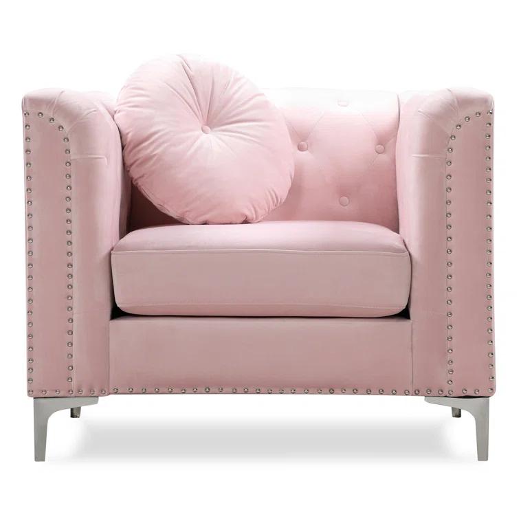 Soho Velvet Chesterfield Chair