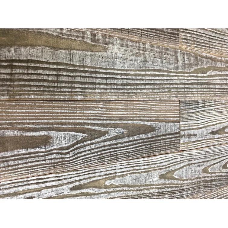 Thermo-Treated 1/4 in. x 5 in. x 4 ft. Barn Wood Wall Planks (10 sq. ft. 6-Pack)