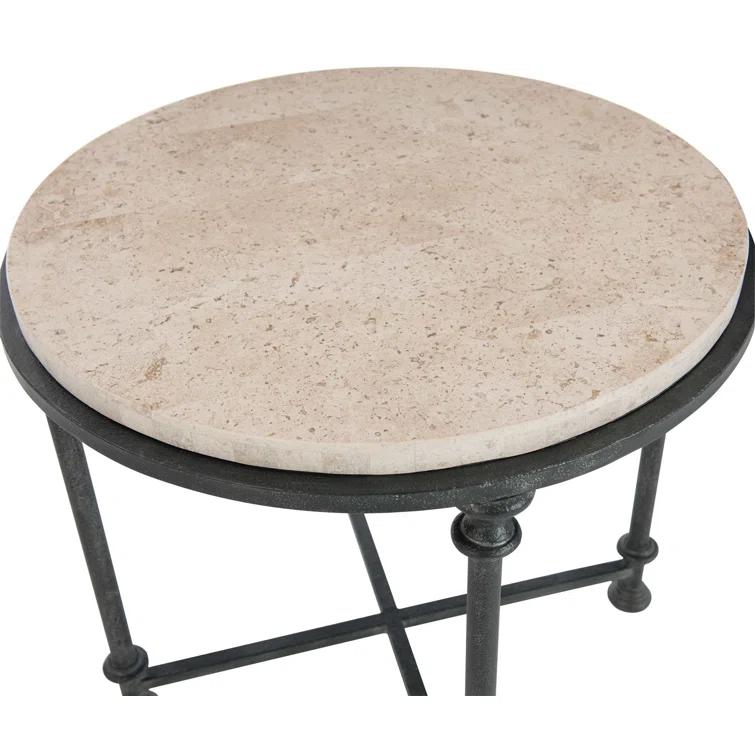 Bernhardt Galesbury Stone Top End Table