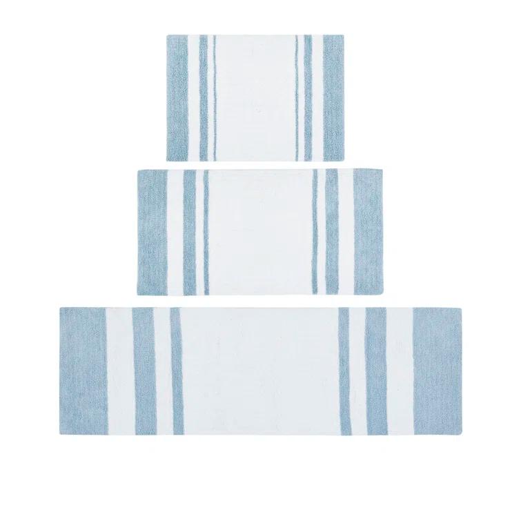 Madison Park Cotton Reversible Bath Rug