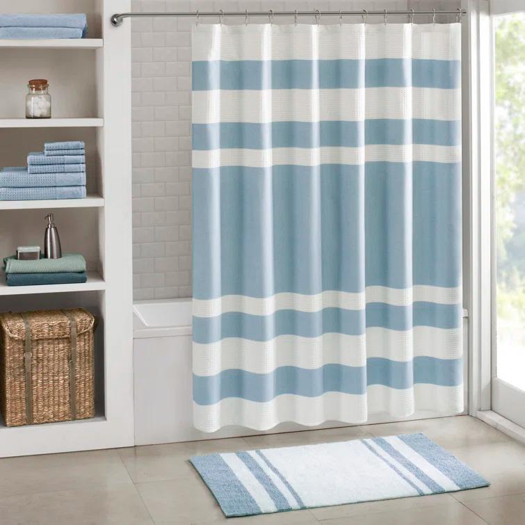 Madison Park Cotton Reversible Bath Rug