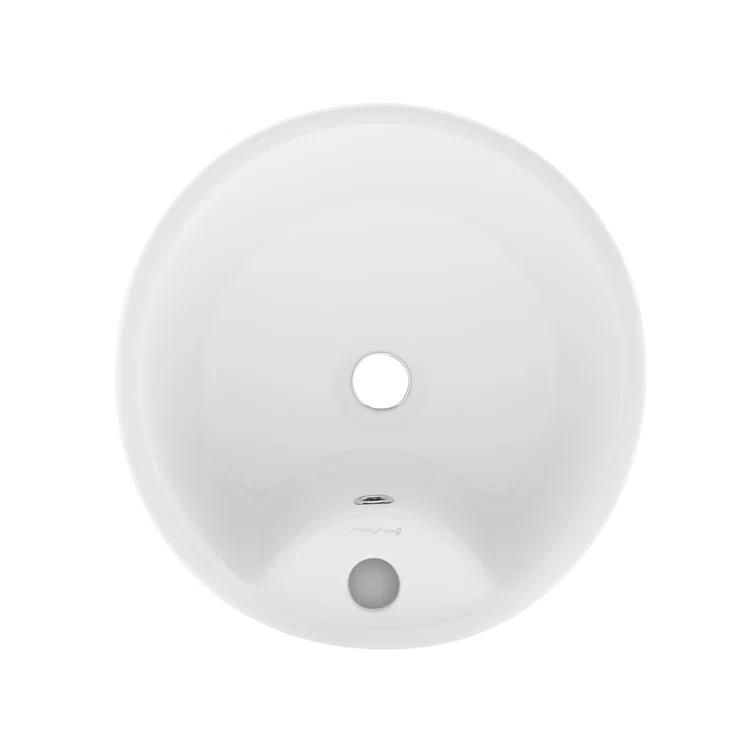 Monaco Circular Basin Pedestal Sink