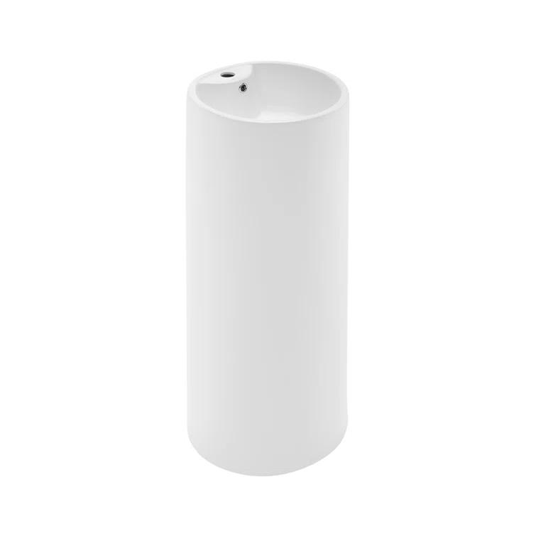 Monaco Circular Basin Pedestal Sink