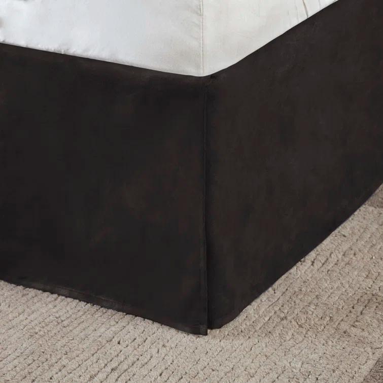 Madison Park Boone 7 Piece Faux Suede Comforter Set