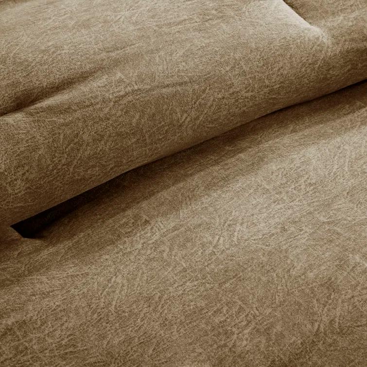 Madison Park Boone 7 Piece Faux Suede Comforter Set