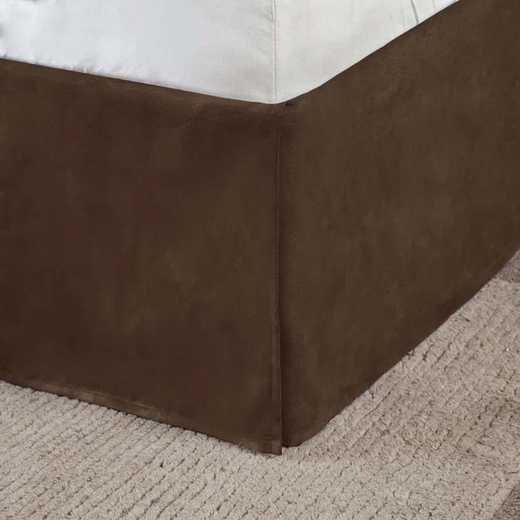 Madison Park Boone 7 Piece Faux Suede Comforter Set