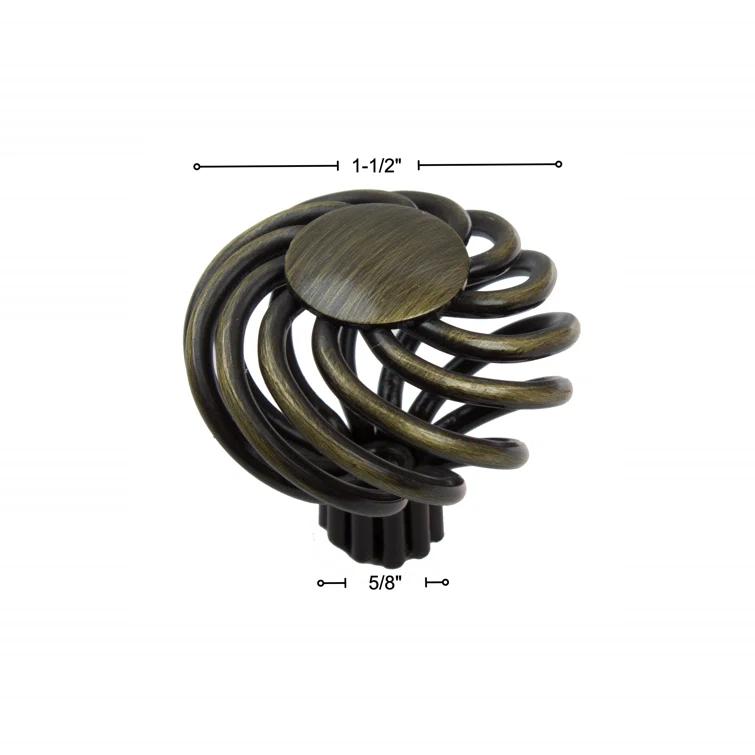 1 1/2" Diameter Birdcage Knob
