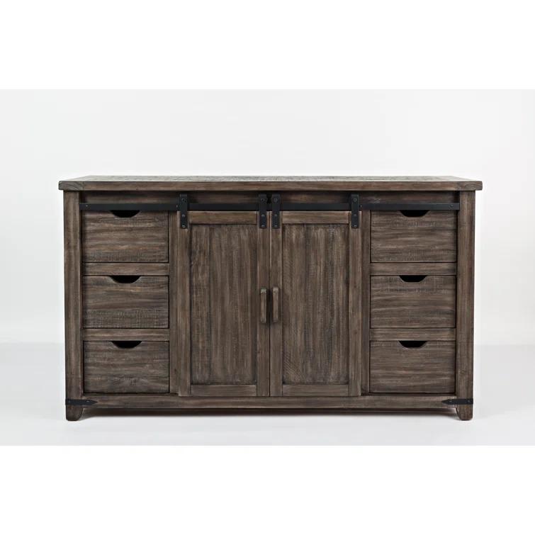 Yoji 60'' Solid Wood Sideboard