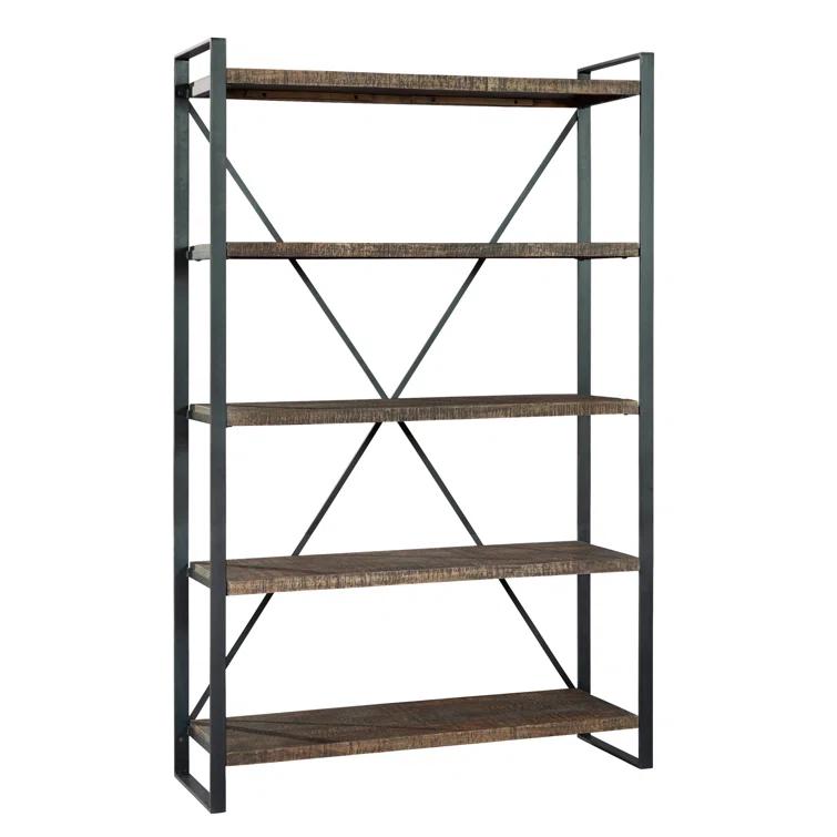 Hyde Wide Etagere Bookcase