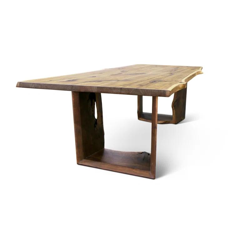 MaximaHouse Baum Solid Oak Dining Table | Wayfair