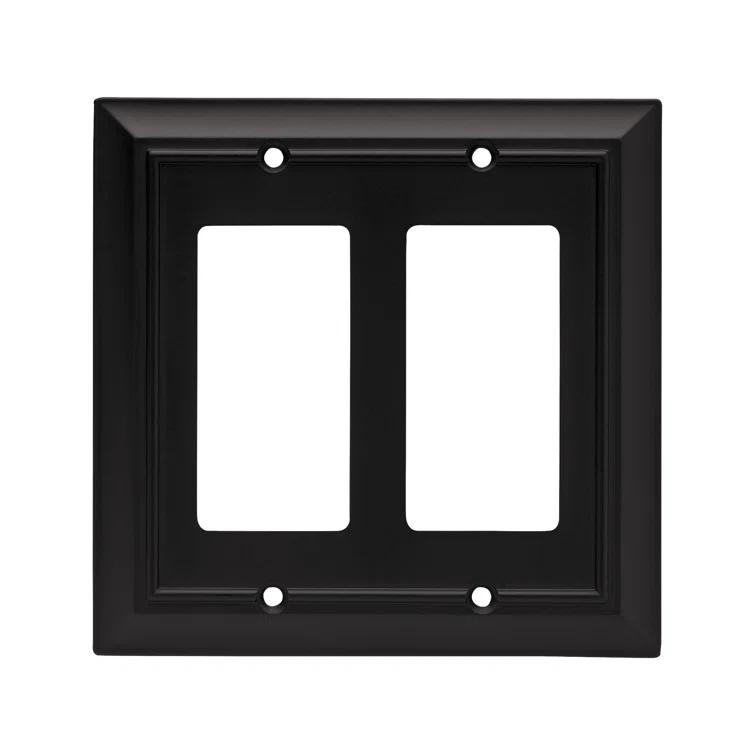 Architectural 2-Gang Rocker Wall Plate