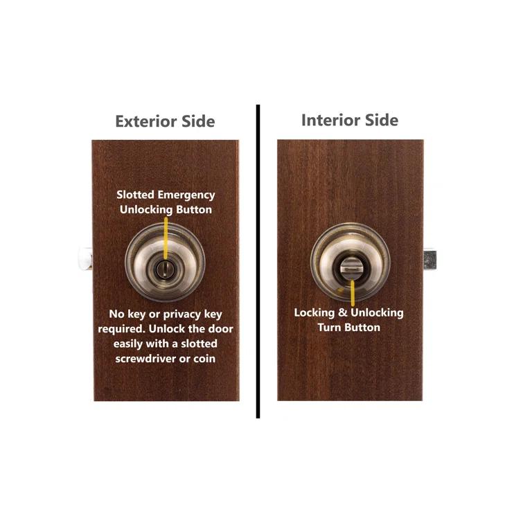 Ball Privacy Door Knob