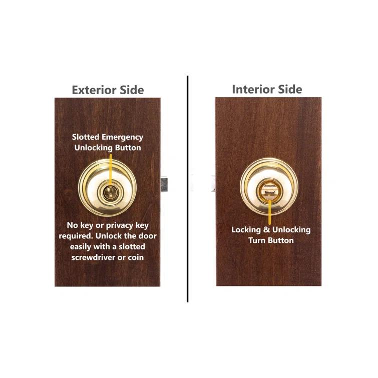 Ball Privacy Door Knob