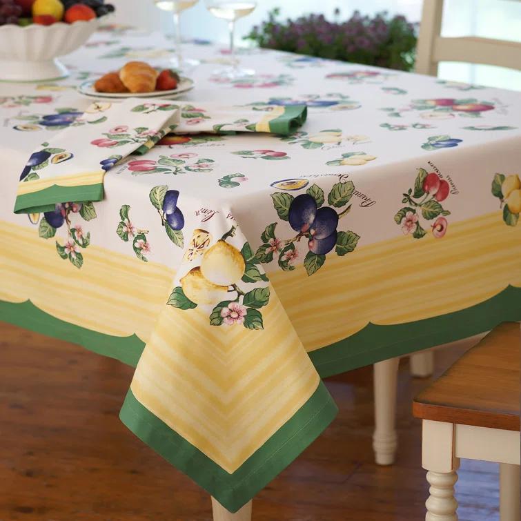 Villeroy & Boch French Garden 100% Cotton Tablecloth