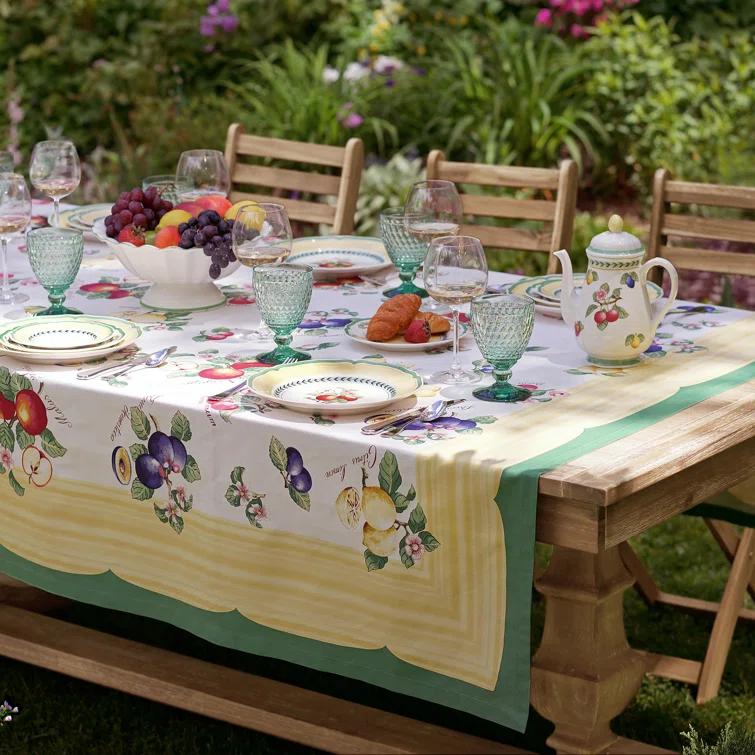 Villeroy & Boch French Garden 100% Cotton Tablecloth