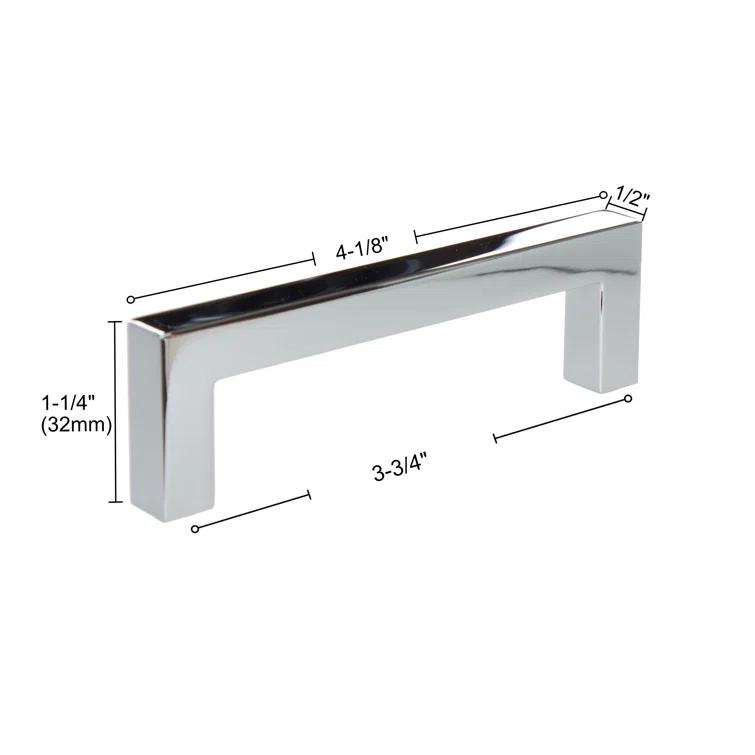 Kingston Collection Solid Square Bar Pull