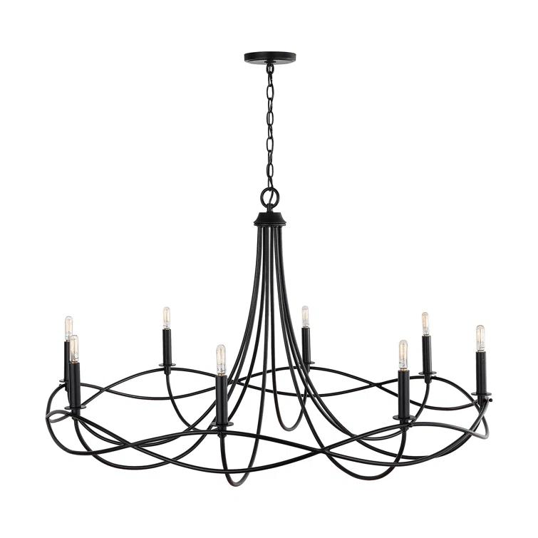 8 - Light Dimmable Classic / Traditional Chandelier