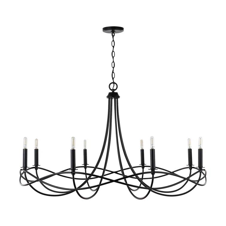 8 - Light Dimmable Classic / Traditional Chandelier