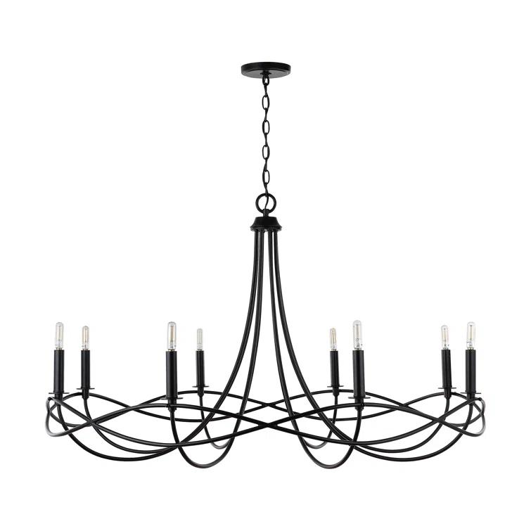 8 - Light Dimmable Classic / Traditional Chandelier