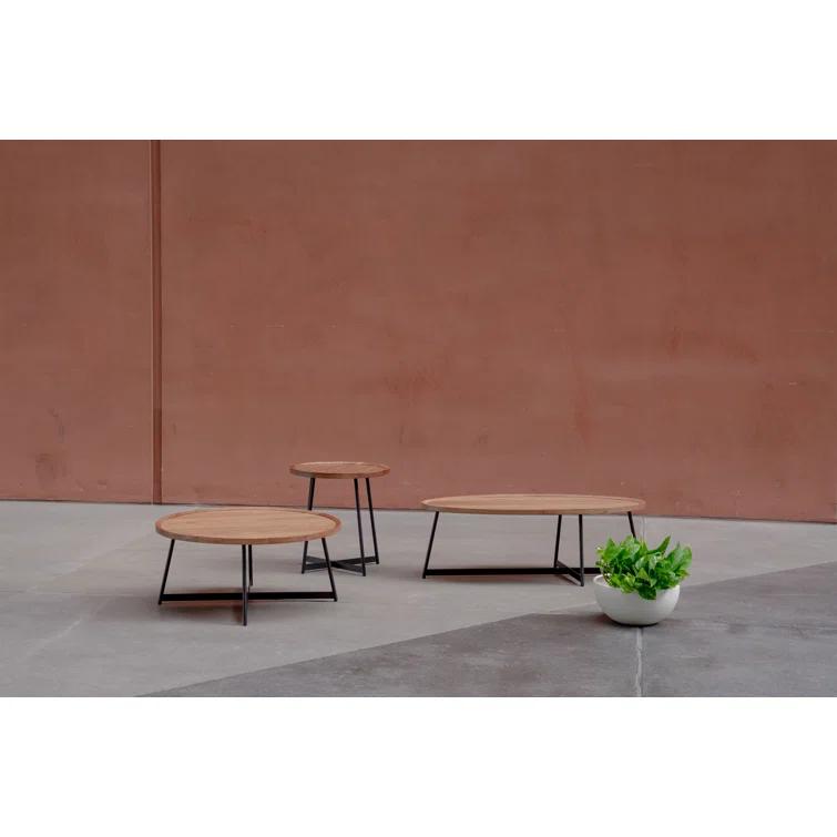 Gweneth Oval Coffee Table - Walnut