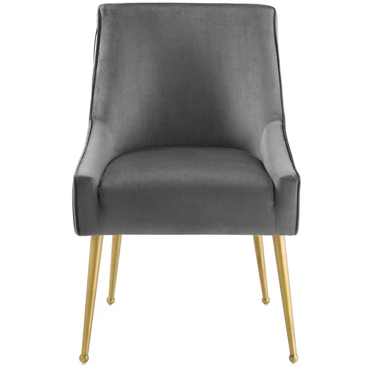 Discern Pleated Back Upholstered Performance Velvet Dining Chair by Modway